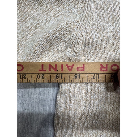 Vintage Salon Studio by Haband Woman Sweater Sz L‎ Embroidered Silk Hem Accent - Picture 4 of 6